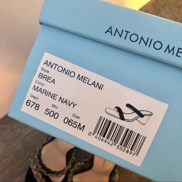 Antonio Melanie {Brea} Rhinestone Dress Mule - Picture 3 of 8